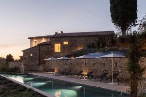 Illuminazione podere toscano