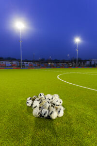 illuminazione campo da calcio