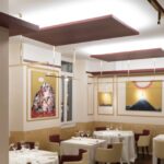illuminazione interni ristorante milano
