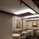 illuminazione interni ristorante milano