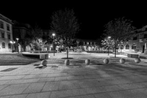 illuminazione piazza dante bergamo