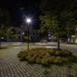 illuminazione piazza dante bergamo