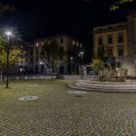 illuminazione piazza dante bergamo