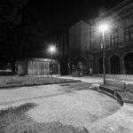 illuminazione piazza teatro donizzetti