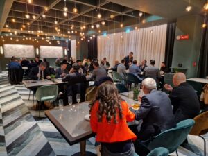 L'evento "Smart Building" si è concluso con un aperitivo conviviale