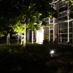illuminazione esterni azienda