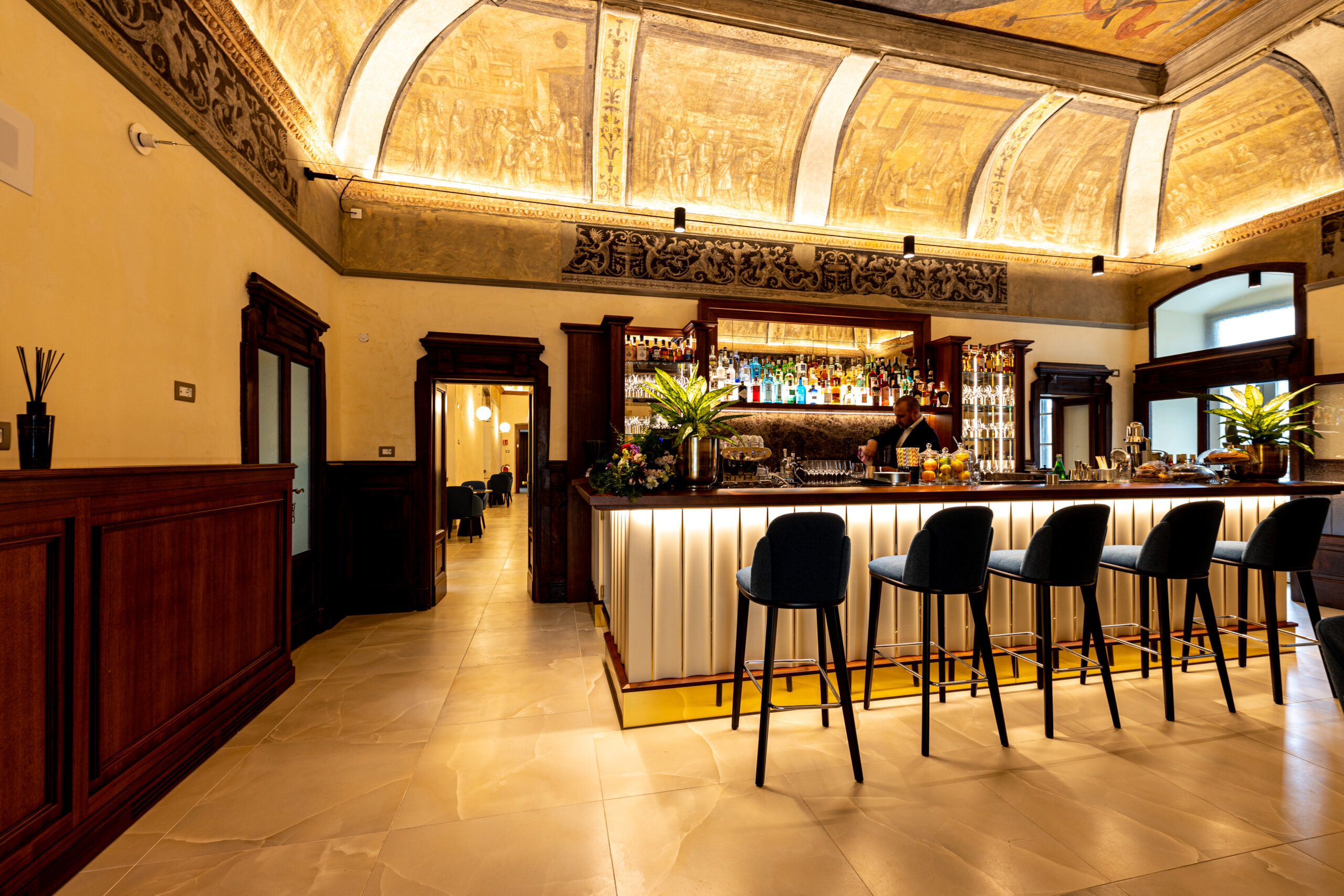 illuminazione hotel santo spirito