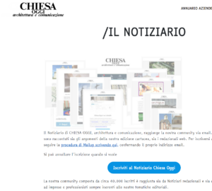 notiziario chiesa oggi
