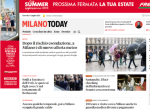 home page MilanoToday