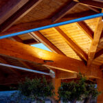 illuminazione esterna joy village Roma