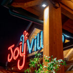 illuminazione esterna joy village Roma