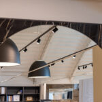 Illuminazione showroom arredo bagno