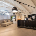 Illuminazione showroom arredo bagno
