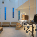 illuminazione cappella ospedale Gemelli roma