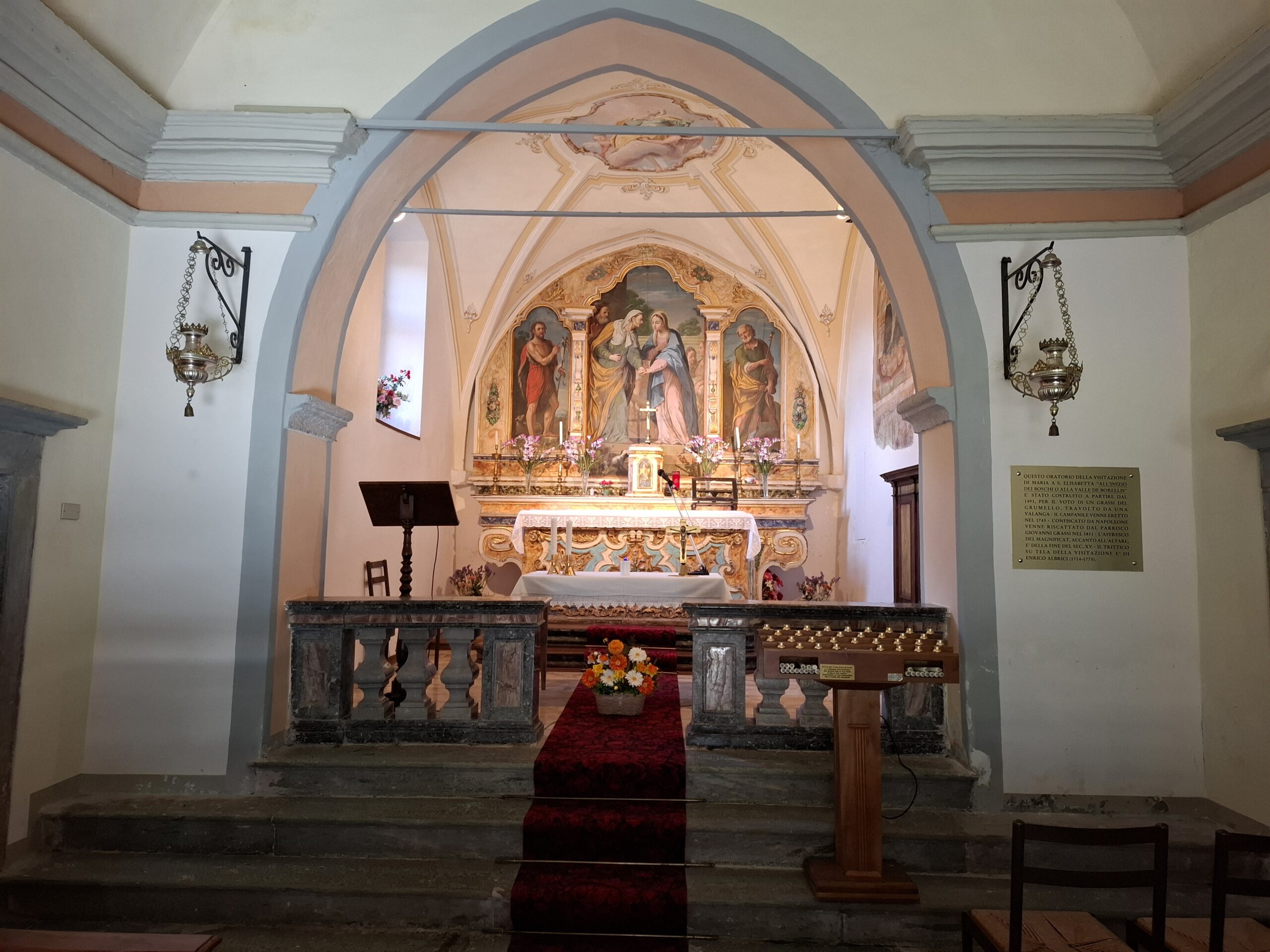 illuminazione chiesa schilpario
