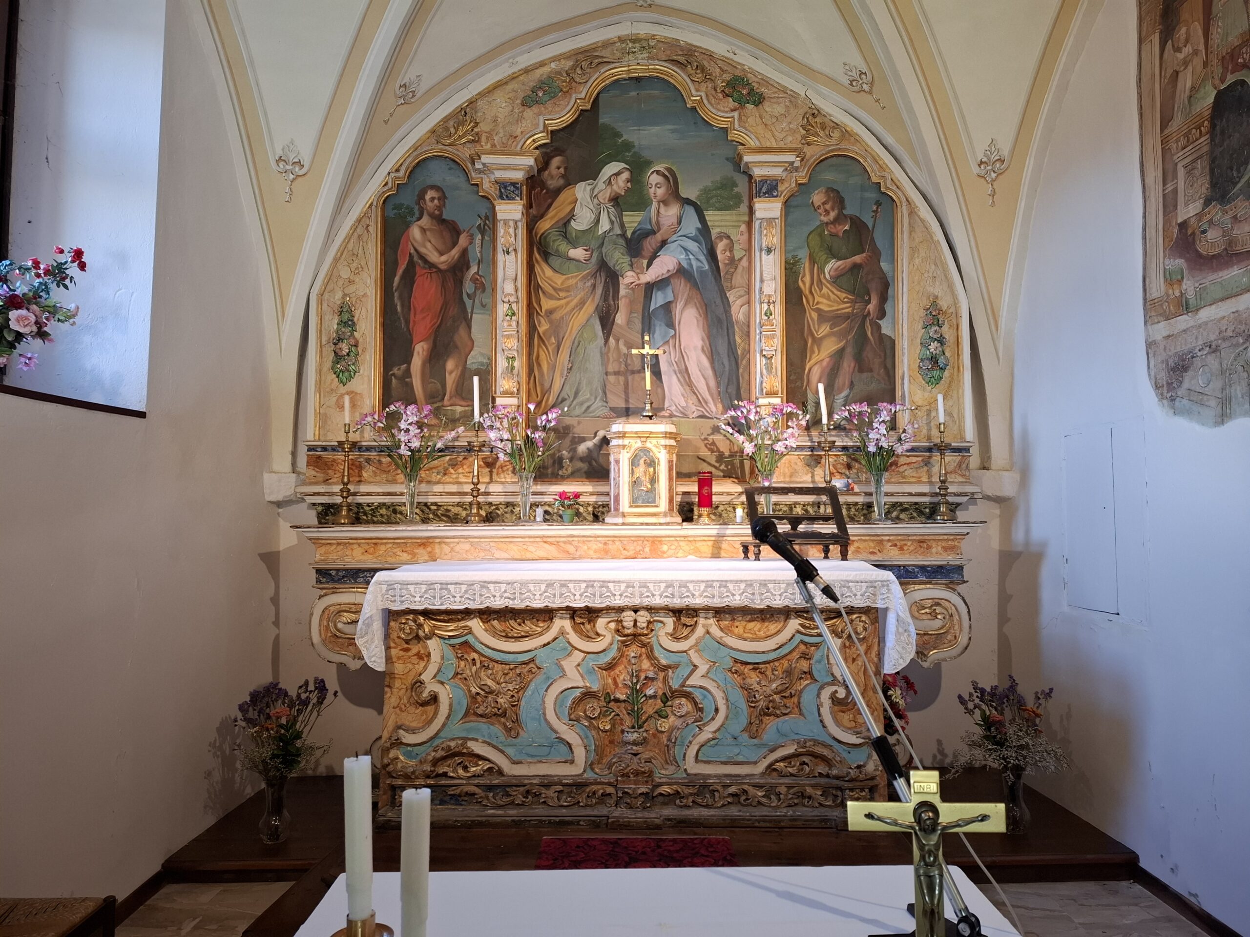 illuminazione chiesa schilpario