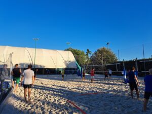 giocatori beach volley