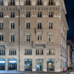 illuminazione esterni edificio