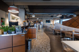 illuminazione lounge bar