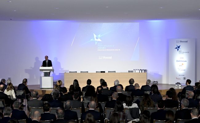 Premiazioni best performance award 2024