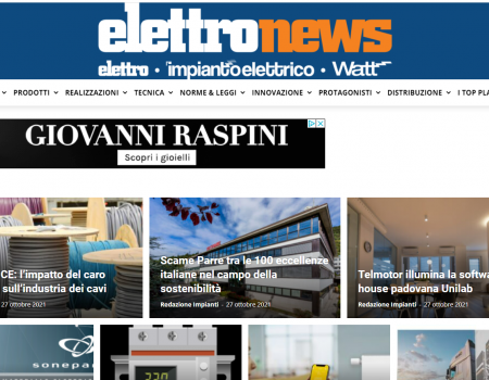 homepage elettronews