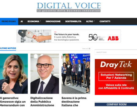home page digital voice