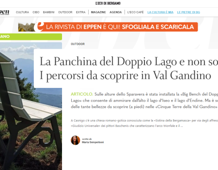 prima pagina quotidiano eppen