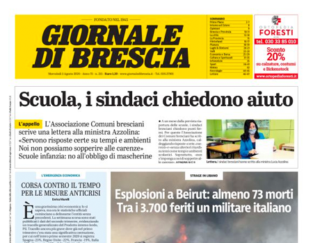homepage giornale di brescia