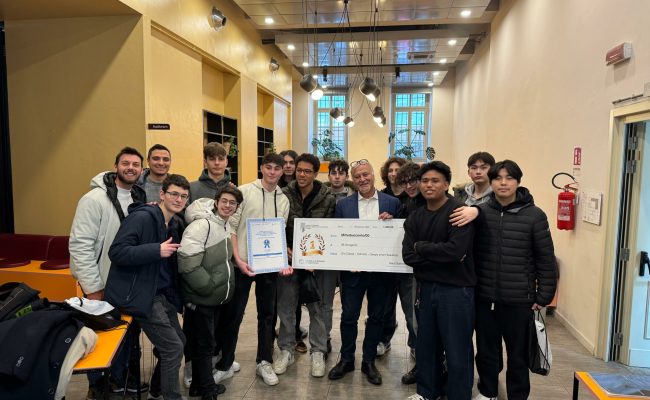 premiazione ISS avogadro Torino