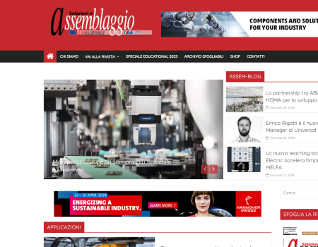homepage periodico Soluzioni di assemblaggio