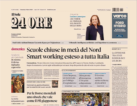 copertina sole 24 ore