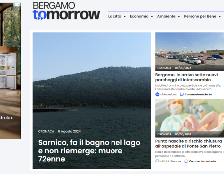 homepage bergamo tomorrow