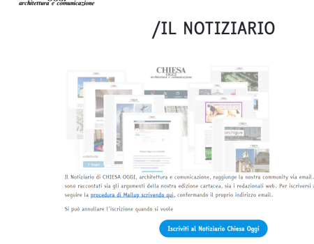 notiziario chiesa oggi