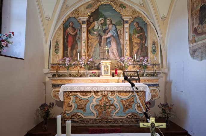 illuminazione chiesa schilpario