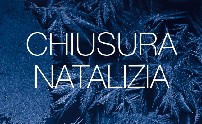 chiusura natalizia 2024