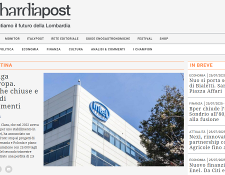 homepage sito lombardia post