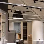 Illuminazione showroom arredo bagno